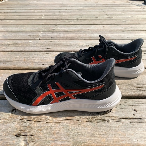 ASICS Jolt 4 Running Shoes - Women's Size 7 - Black/Red - Picture 2 of 10